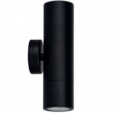 Φωτιστικό Σποτ Διπλής Κατεύθυνσης 2xGU10 230V Αλουμινίου Μαύρο IP54 3-112101